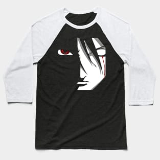 Sasuke Uchiha Face Baseball T-Shirt